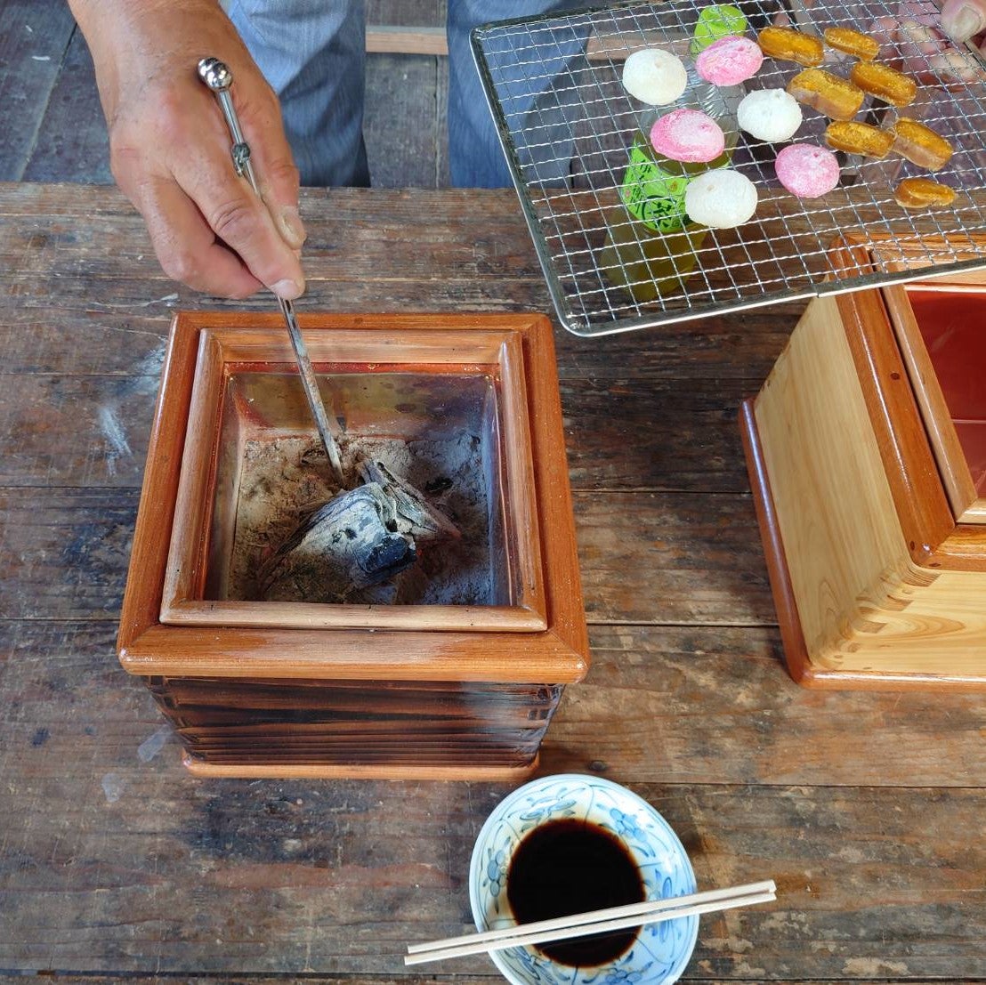 火鉢職人がつくる次世代の火鉢 第2弾！卓上火鉢 ”枡火masubi ”を先行
