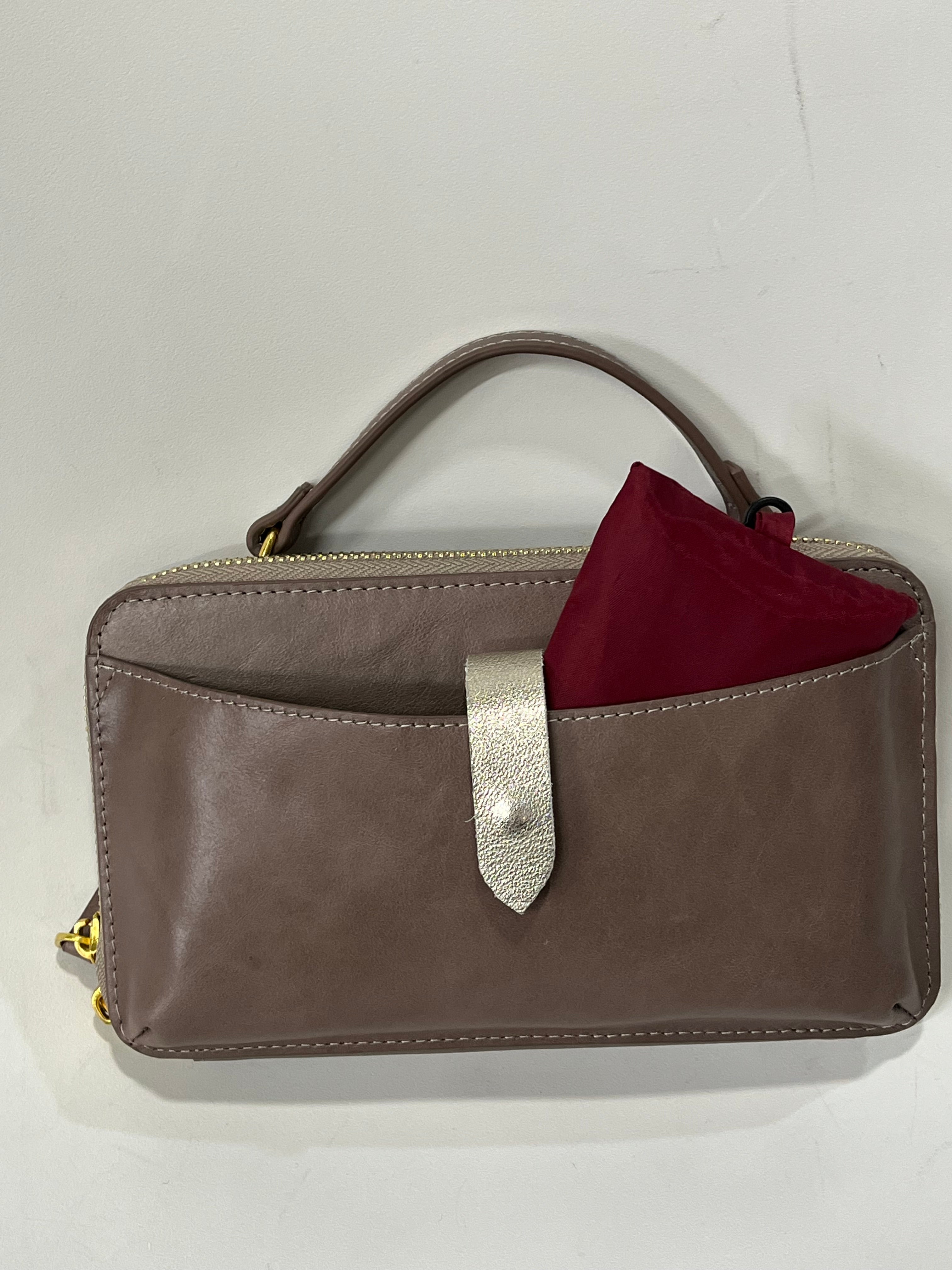 職人ハンドメイド☆貴重品☆高級感満載！☆高品質【定価30万円】牛革＋羊革　メンズ　レザーウエア サイズ選択可能 K41 これ一つでお出かけ！お財布機能付ミニマルバッグ｜マクアケ