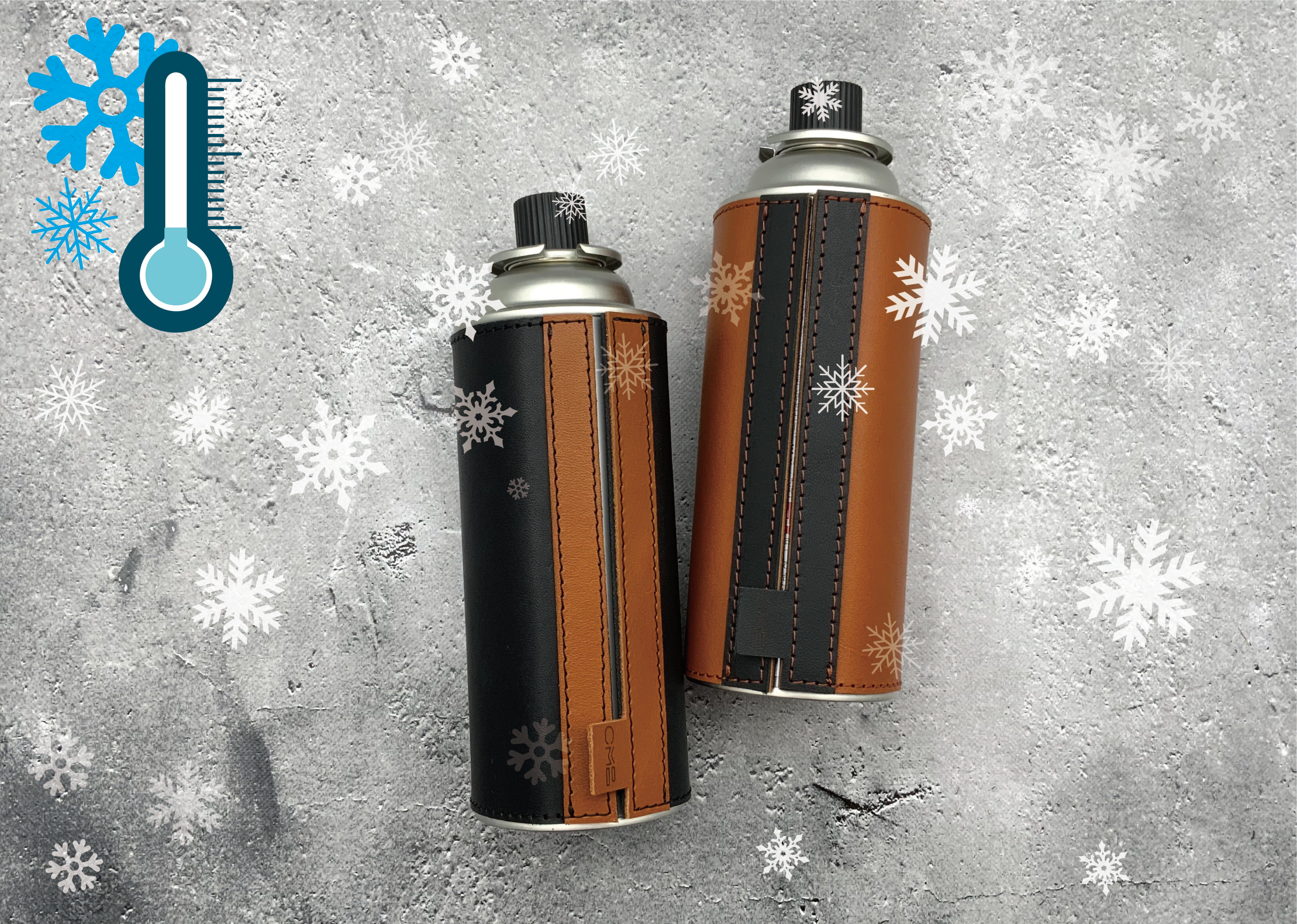 くるっと巻くだけのワンアクションでキマる！魅せる【本革CB缶カバー