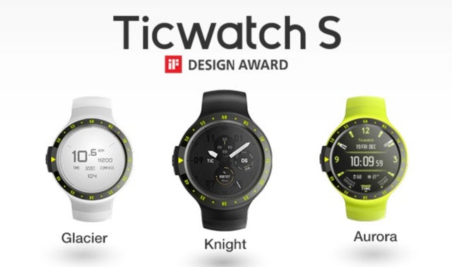 ticwatch e スマートウォッチ 時計 ココロオドル毎日を。音声認識対応スポーツスマートウォッチ