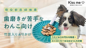 [獣医師推薦]チキン風味の竹炭ふりかけで簡単＆美味しく健康サポート！