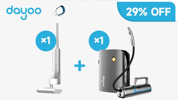 105°C高温洗浄&除菌、全てこの1台で。Dayoo多機能スチームクリーナー