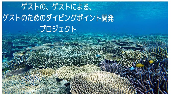 海図を見ながら一緒にポイント探し。伊是名島のダイビングポイントの開発者募集！！