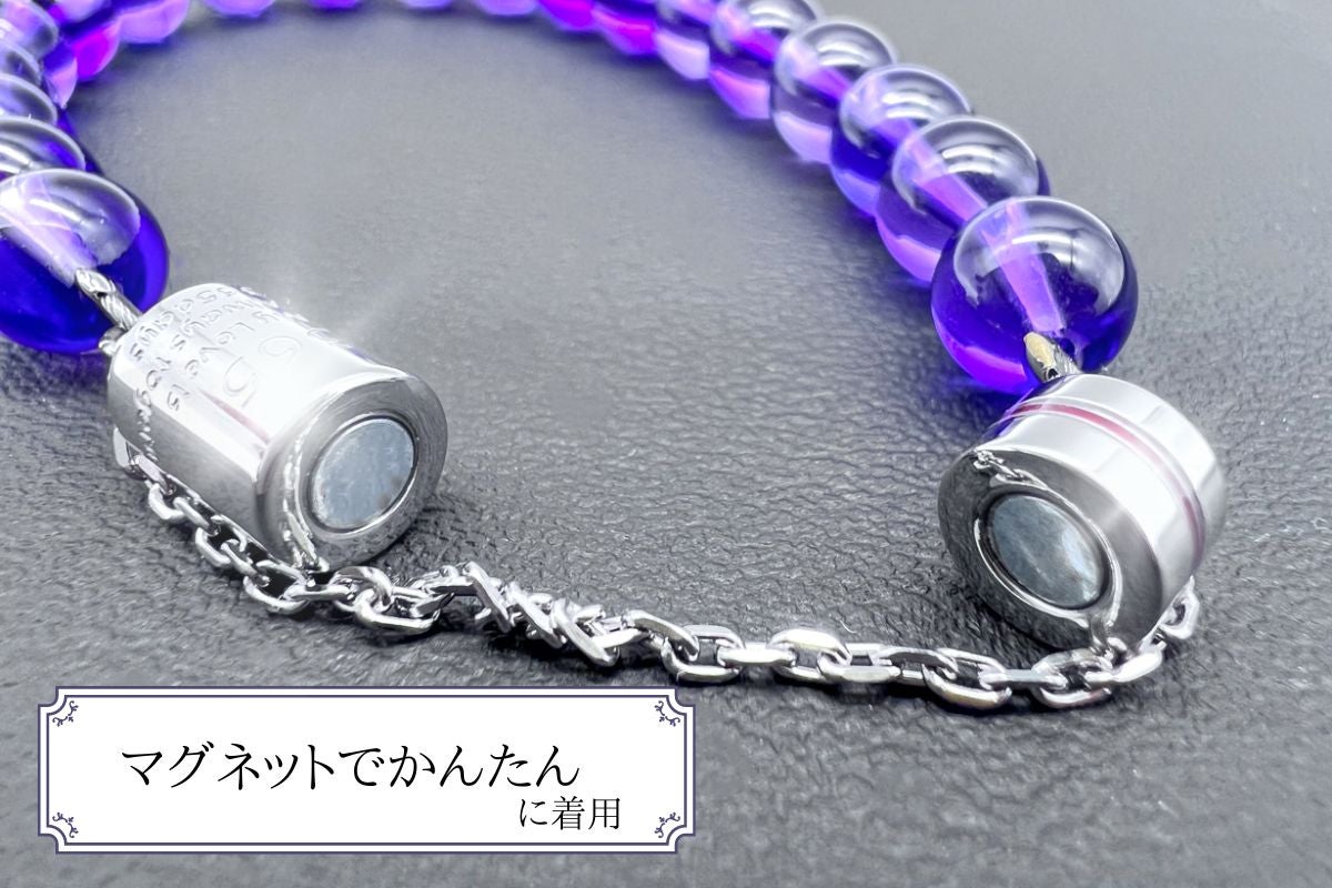 365日いつでもペットと共に。天然石ブレスレット【BONDS of RED