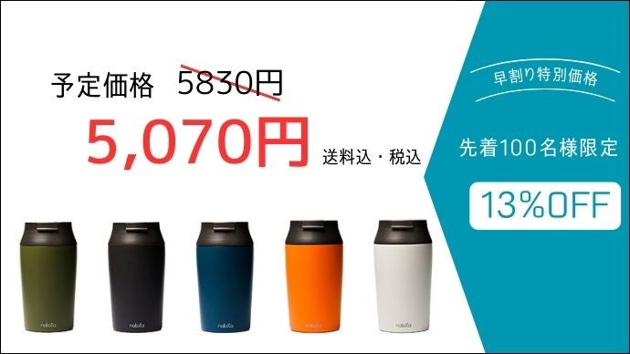飲み物を新たな次元へ - 缶を入れたまま蓋をして飲める革新的な