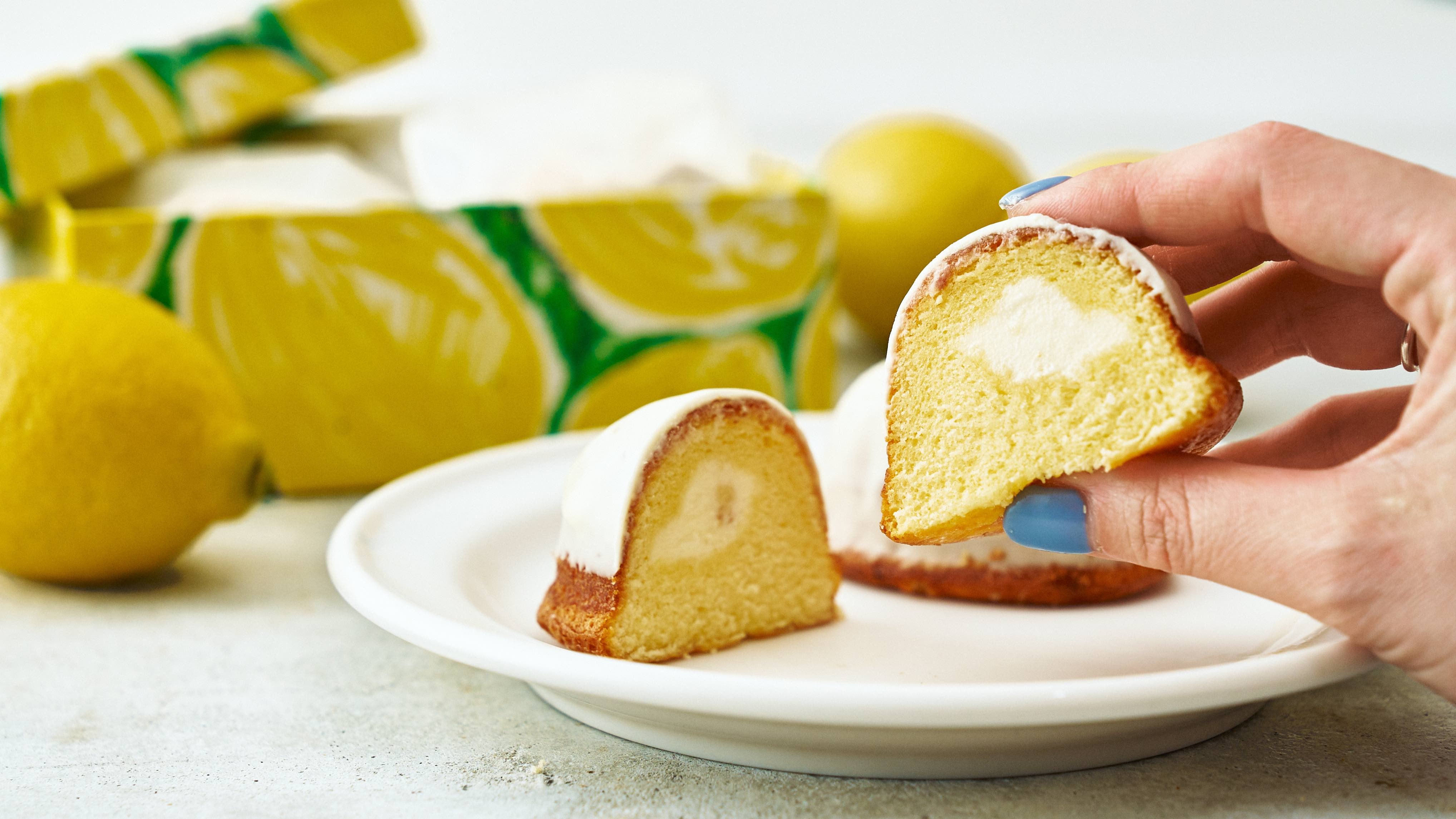 BOUL'ANGE瀬戸内レモンクリームケーキとあまおう苺のケーキセット