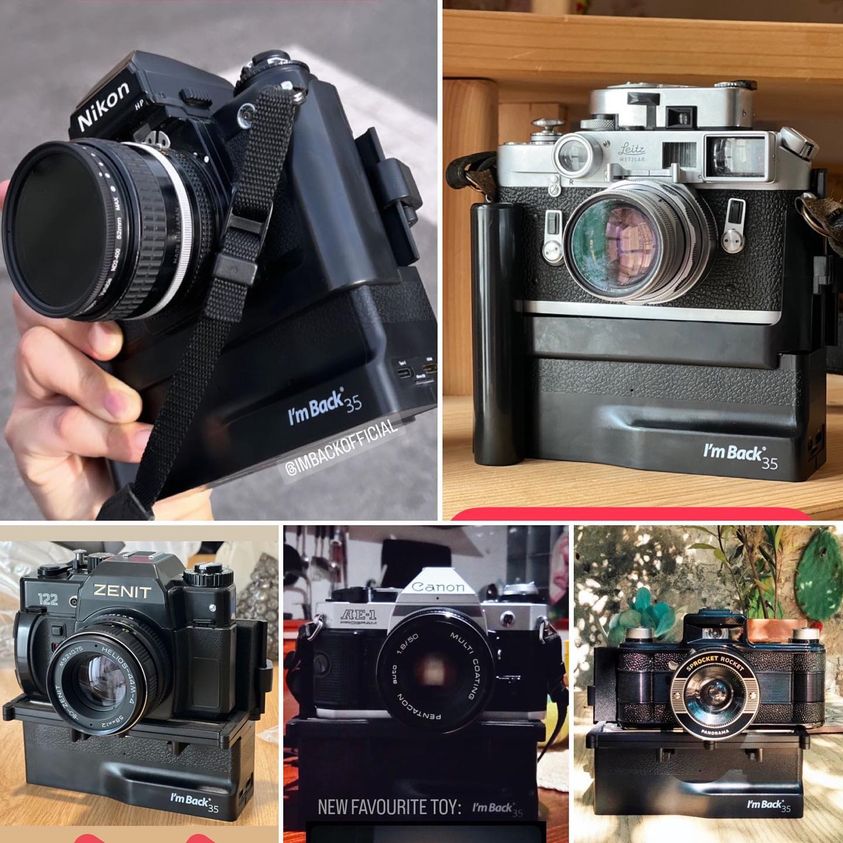 35mmフィルムカメラをデジタル化！取り付けて即撮影【I'm Back