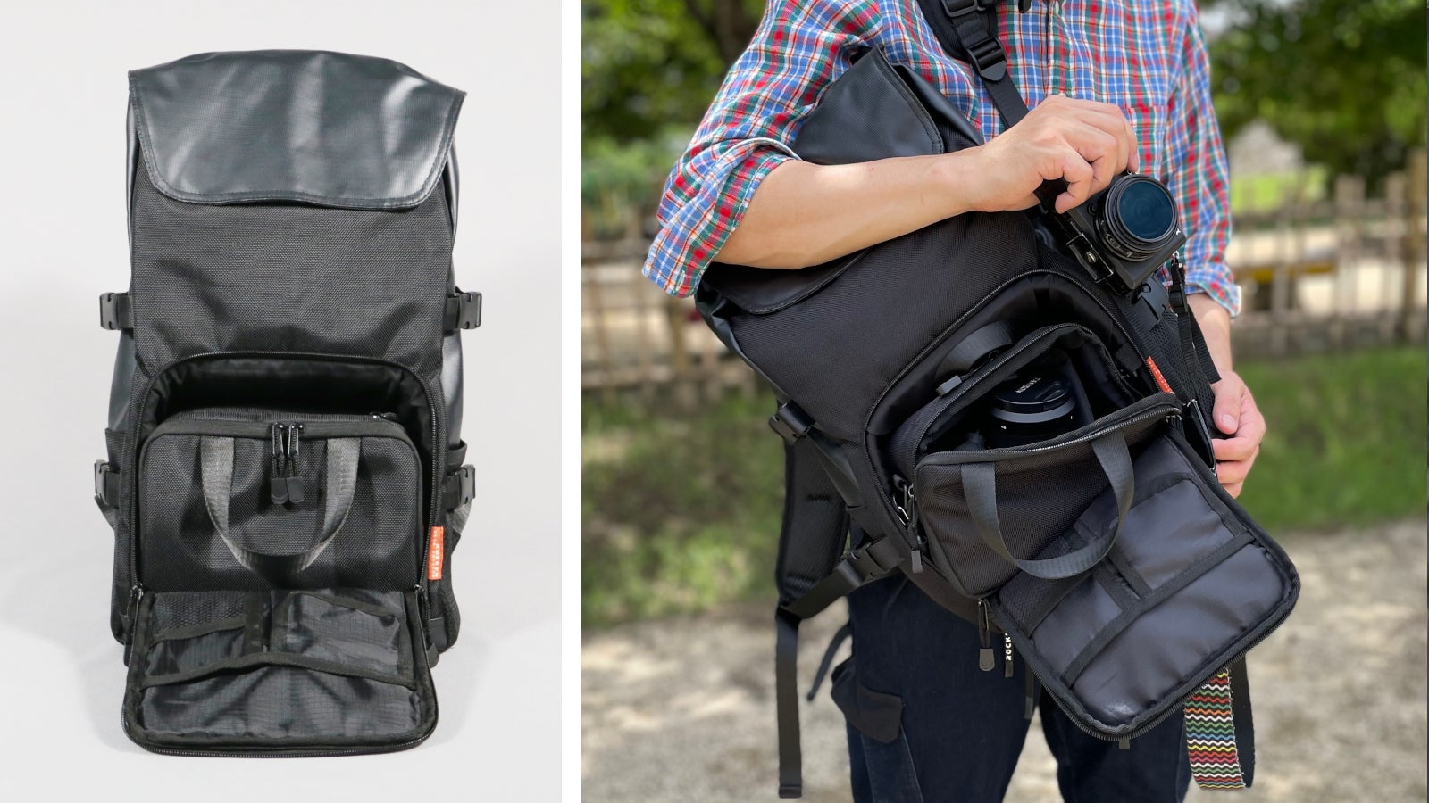 2つのバッグを1個で持ち運び！「これが欲しい！」を詰め込んだ4WAY