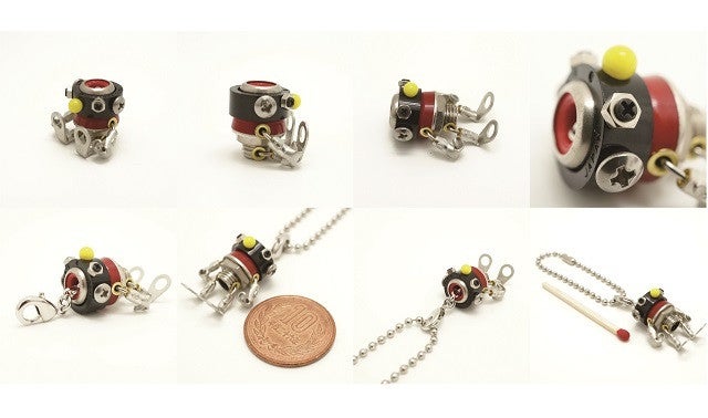 ハンドメイド ロボットチャーム まとめ売り 個性派パーツアート 全22体セット ハンドメイド ロボットチャーム まとめ売り 個性派パーツアート