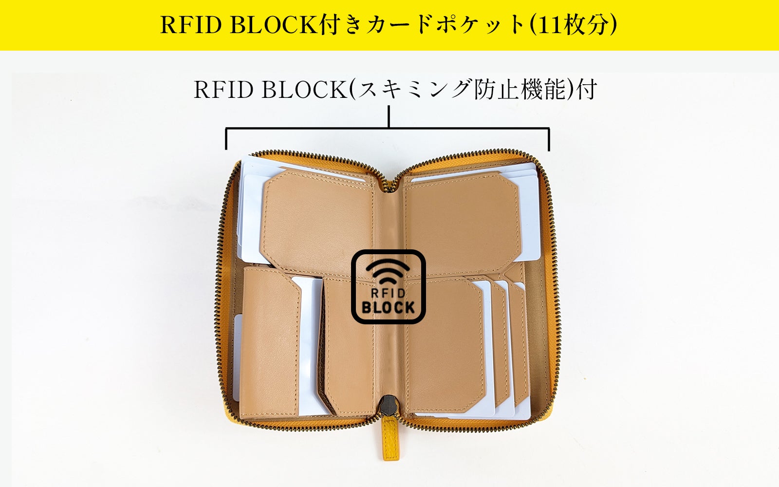 こんなお財布見たことない!? サンドウィッチみたいに挟む新感覚長財布