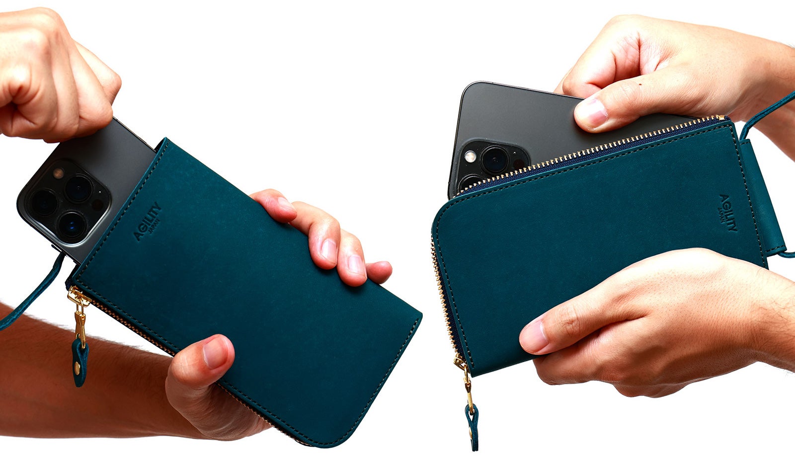 【早い者勝ち‼︎】Xit Square+ PIXELA※ほぼ新品未使用(開封のみ) 刀を抜刀するようにスマホを出し入れ！財布一体スマホポーチ「新SAYA