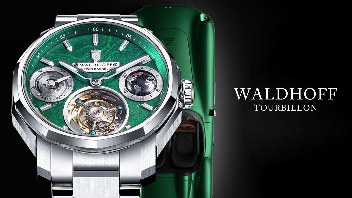 ドイツの本格派トゥールビヨン第4弾】高級車のような美観を纏う