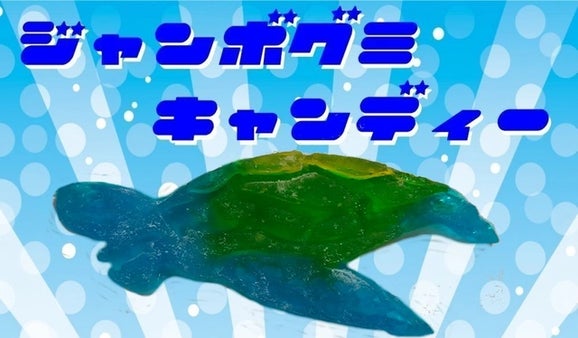 グミの新常識！ゼラチン不使用でかわいくて美味しい！ジャンボグミ！