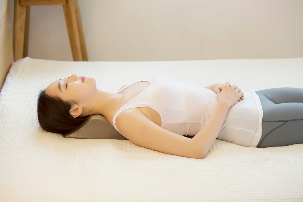NAP（ナップ）仰向け昼寝布団　首枕 NAP（ナップ）仰向け昼寝布団首枕