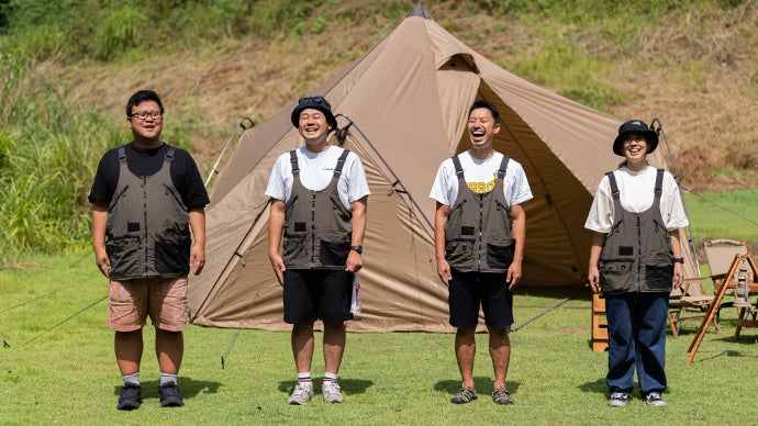 サイズで困らない！189cmでも130kgでも着こなせる「難燃アウトドア