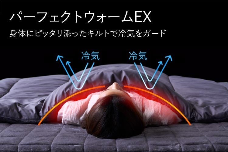 真冬もこれ1枚！暖かさ・快適さ・清潔さを備えた究極掛け布団