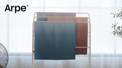 100回洗濯しても、快適な使い心地が続く。新しいタオル Arpe(アルペ