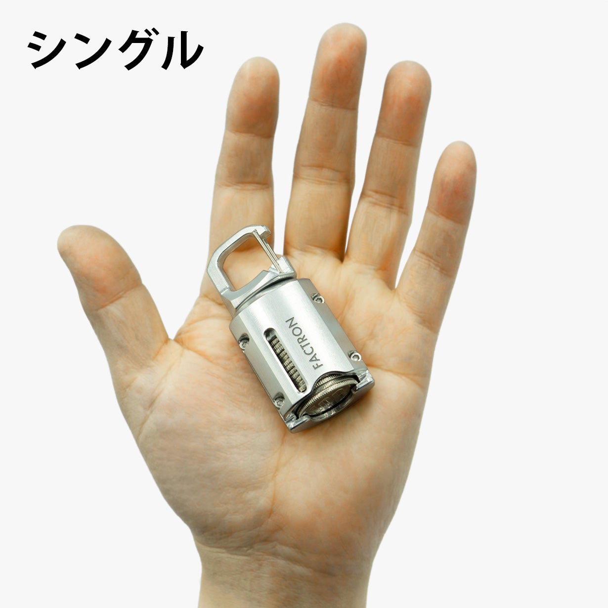 航空機素材のコインケース 軽量コンパクトで大容量 硬貨をキレイに整列