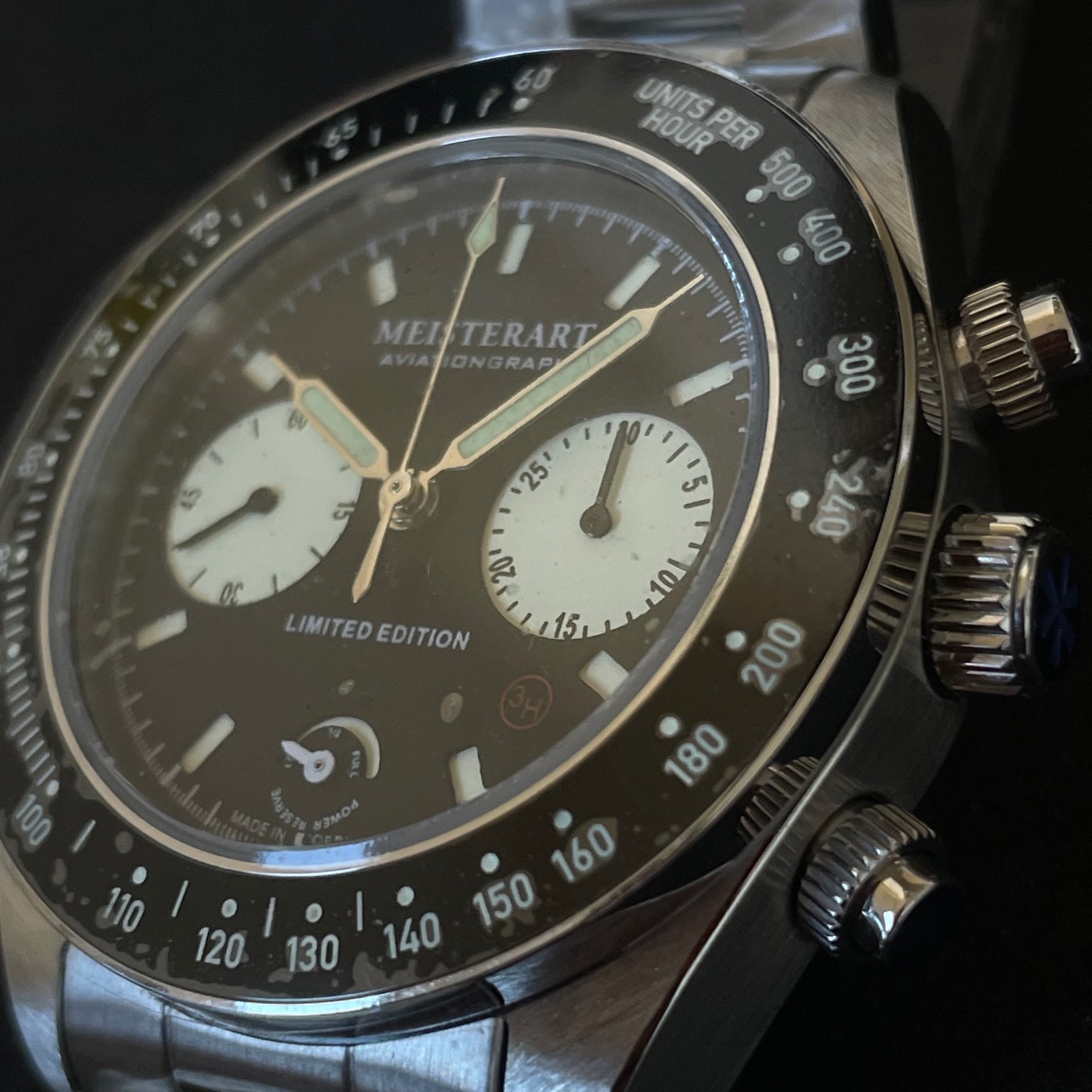 ね*こ様 マイスターアート ダイバーズ 自動巻き MEISTERART WATCH
