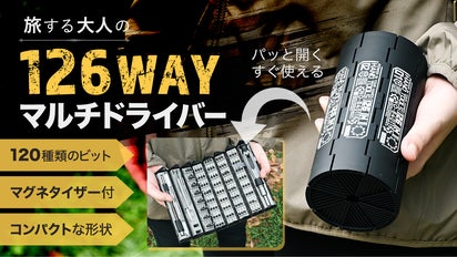 これ一つで126役！アウトドア工具セット【キャンプ・釣り・DIY・車内用 
