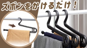 【新生活応援】外したり、かけたり、 たった一秒で十分です。DSTOREハンガー
