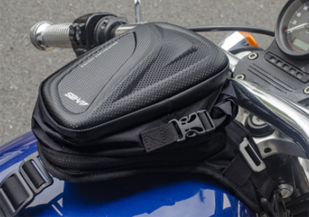 3WAY（バイクタンク・ショルダー・ウエスト）使用可能なEVAシェル