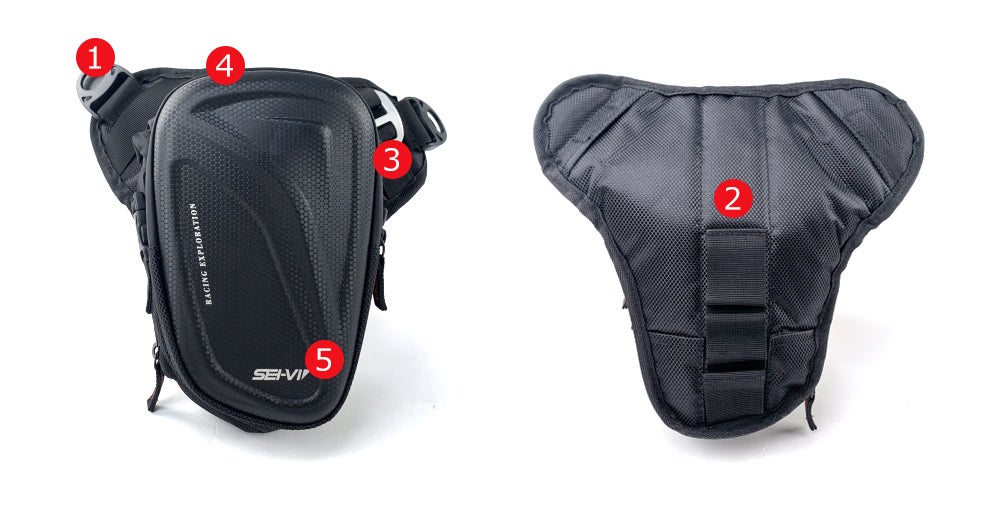 3WAY（バイクタンク・ショルダー・ウエスト）使用可能なEVAシェルバッグ2.0 3WAY（バイクタンク・ショルダー・ウエスト）使用可能なEVAシェル
