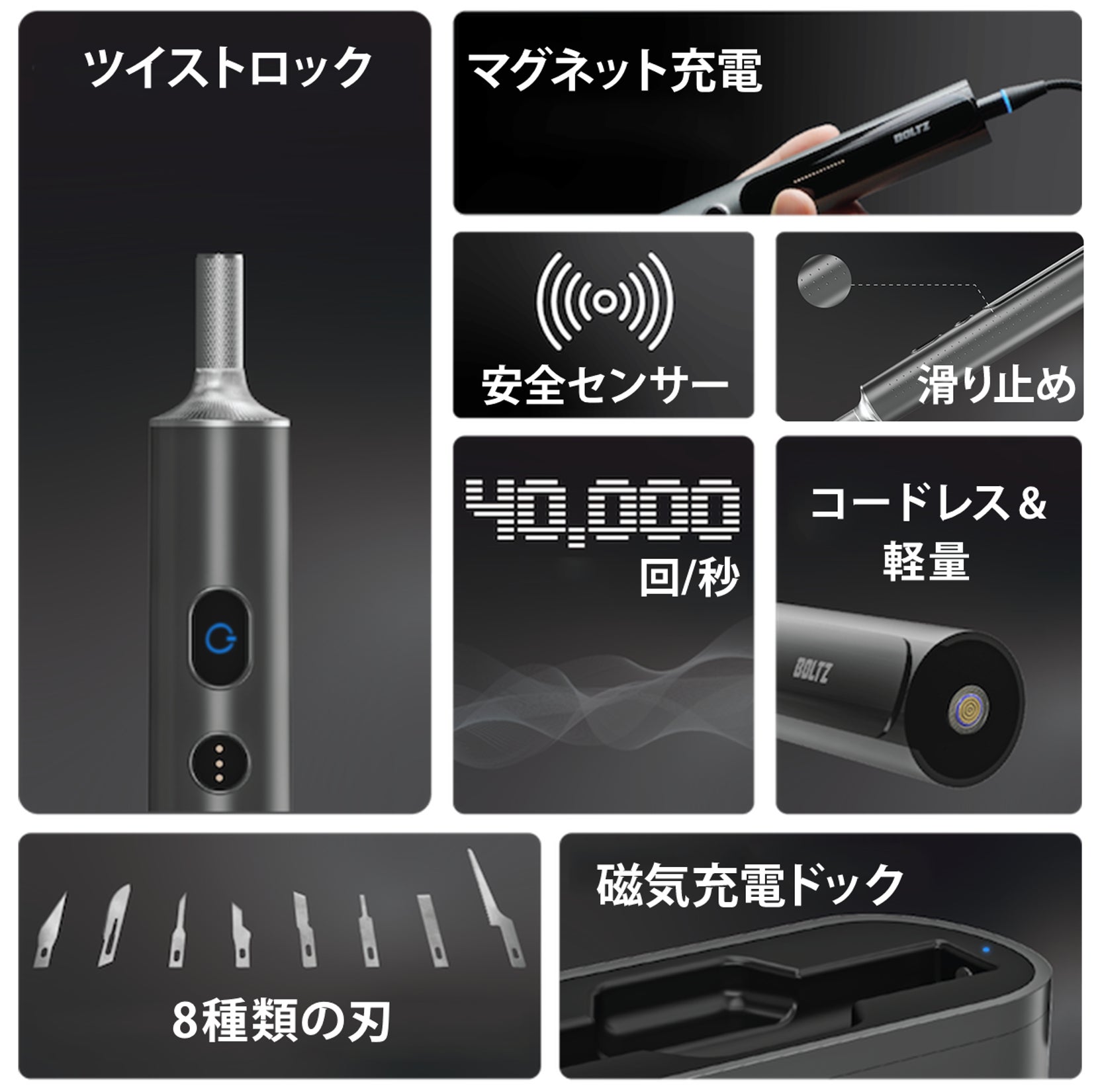 Makuake｜最強のコードレスミニルーターを目指したBOLTZ！木材から金属 