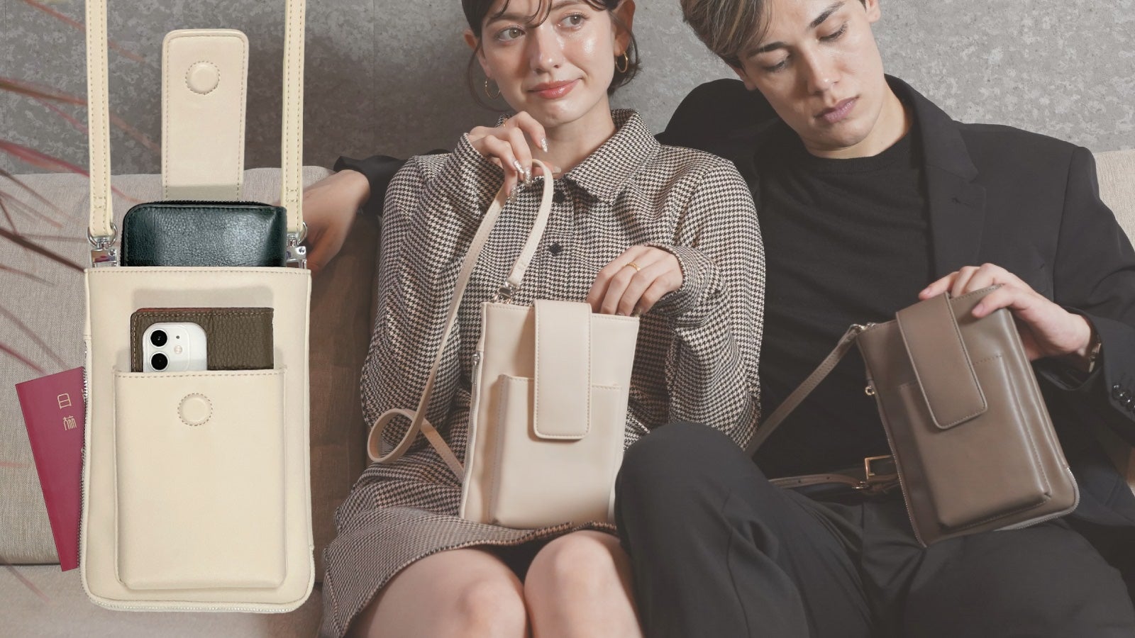 【超美品】【ほぼ新品】ドコモスマホ&ケースセット LooCo Official Shop / [ LOOF SIKI-MAG ] KYOCERA かんたんスマホ