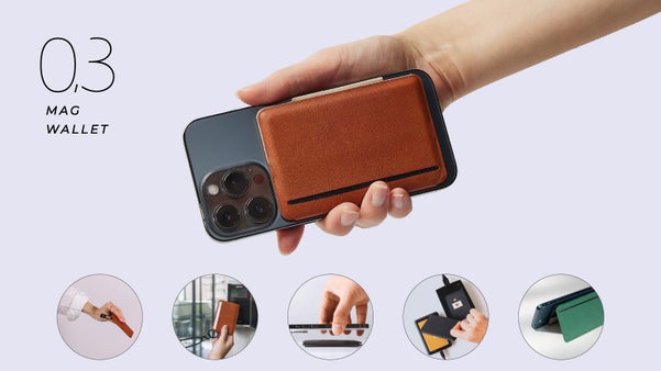 進化し続けた理想の0.3MagWallet。台湾特許済みAXAR TEX技術搭載