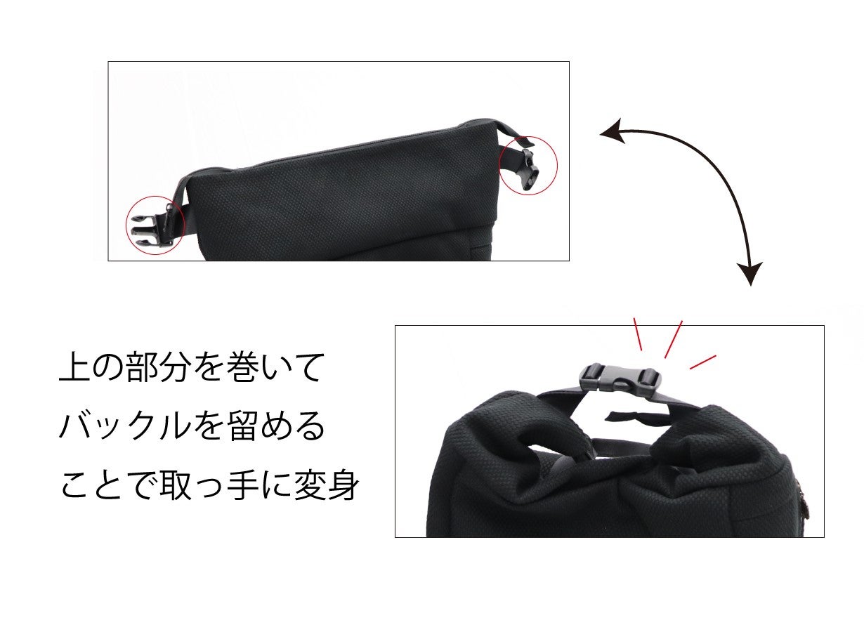 ガシャ髑髏　ハンドメイド　ウエストポーチ　道中財布　リュック 大容量設計と持ち運びしやすいバックル付き！柔道衣の生地で作る