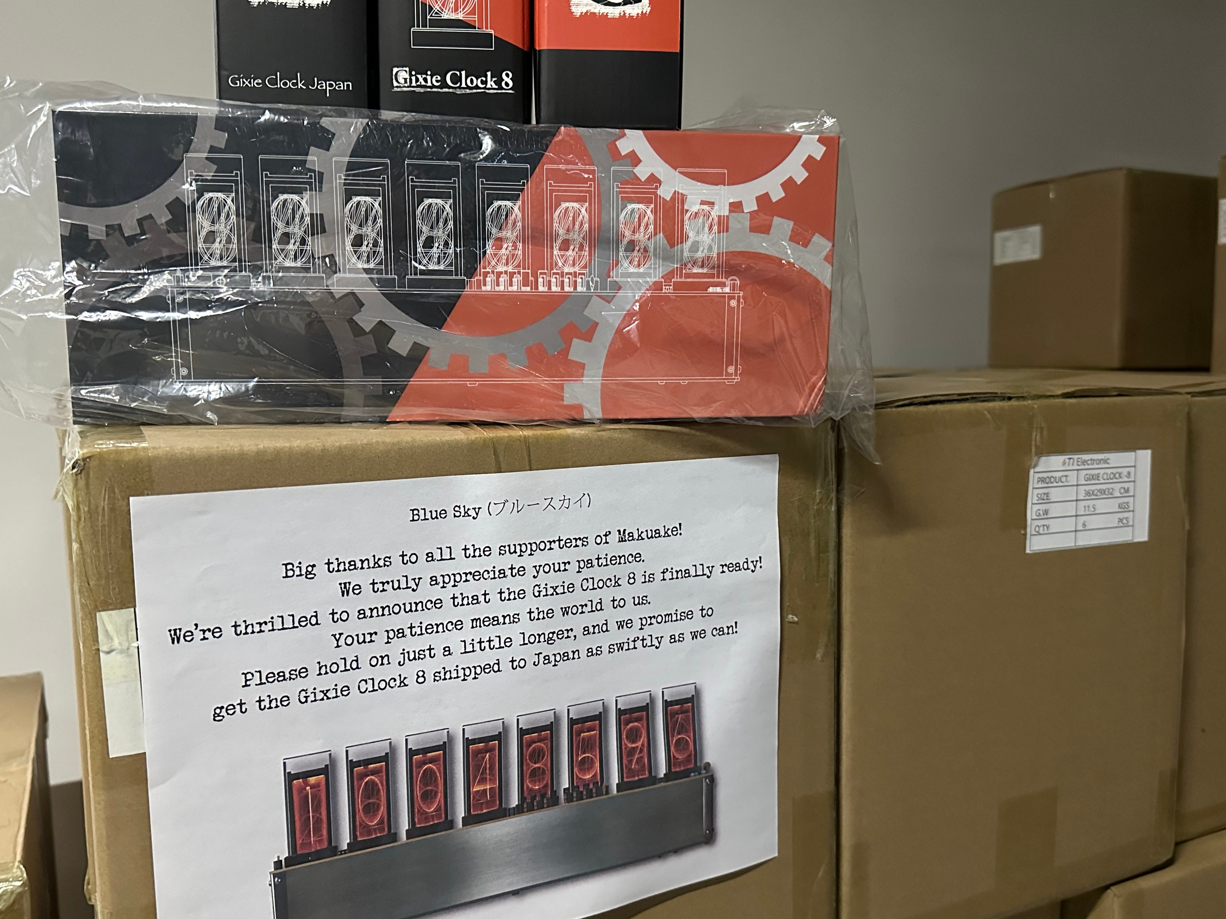 ＜新品・1ヶ月の初期不良対応・安心の国内組立＞完璧のIN-8-2 ニキシー管時計 新品・1ヶ月の初期不良対応・安心の国内組立＞完璧のIN-8-2