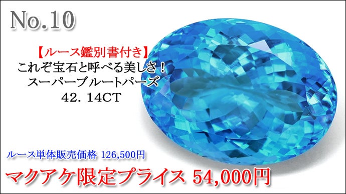 新品☆鑑別書付11月誕生石☆ スカイブルー 3ct天然ブルートパーズ 厚