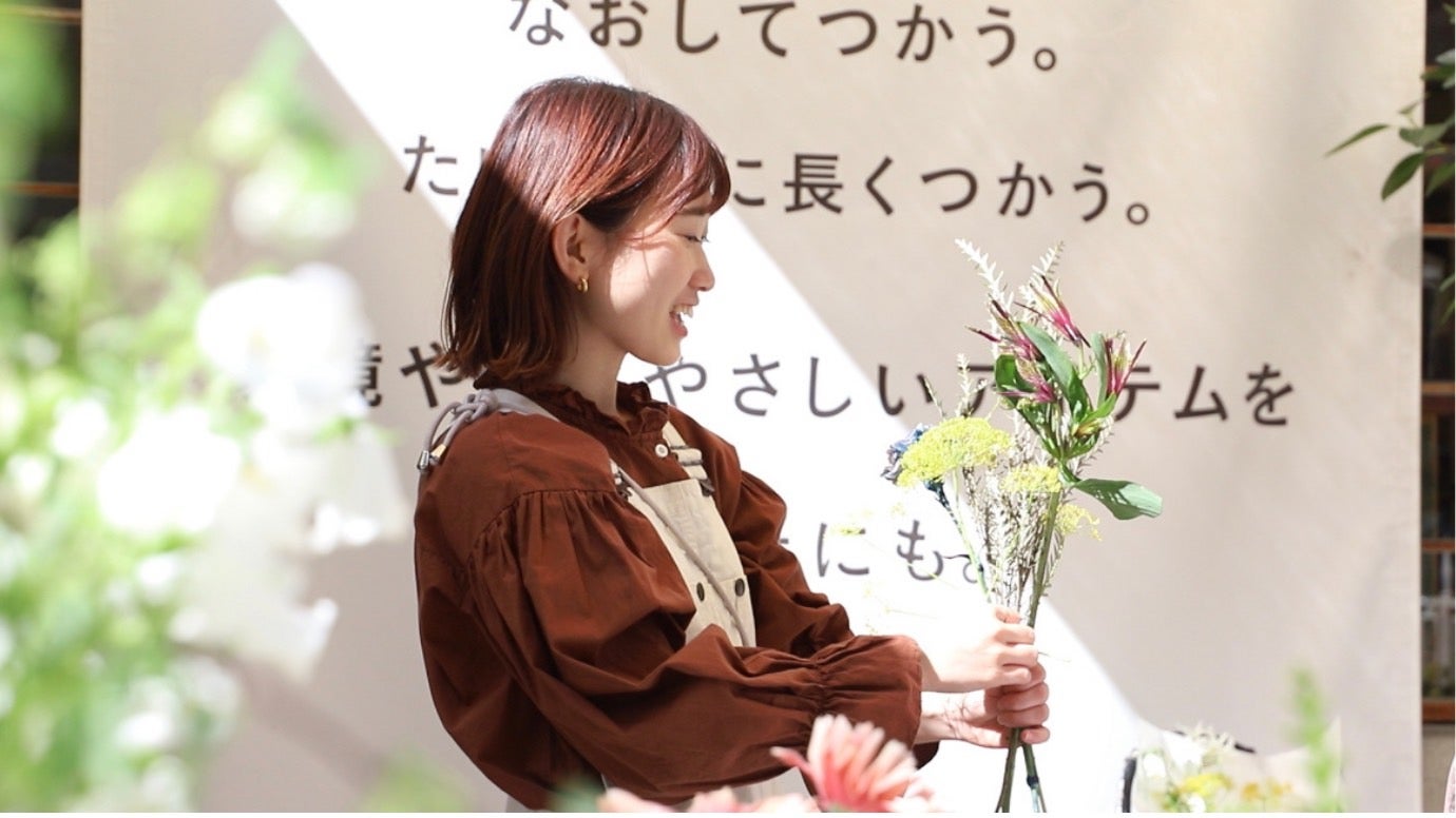 ハンドメイドオーダーページ＊優しい花と女の子パネル(残り6枚)