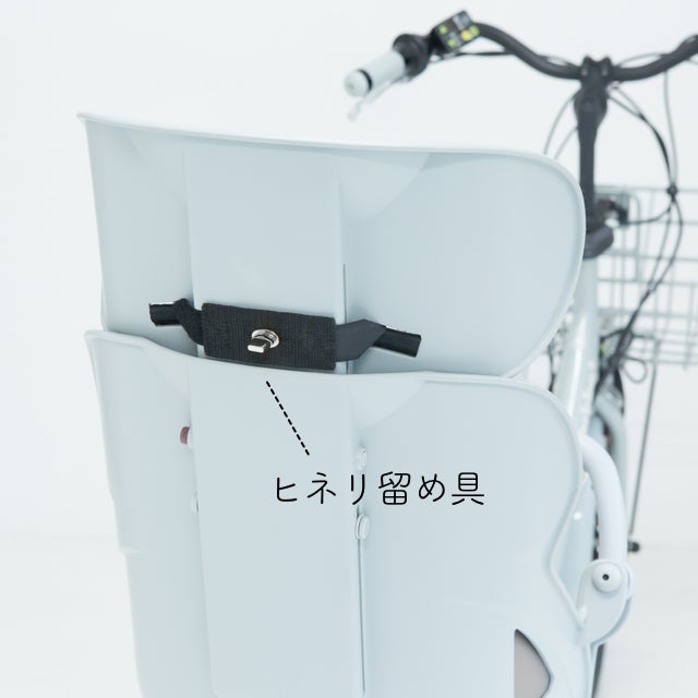ぱっと30秒で取付け！ポップアップするレインカバー <自転車リヤ子供