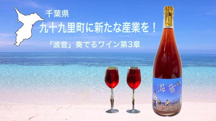果実味を増して挑戦！九十九里町から海を感じるワインをお届け。第三弾