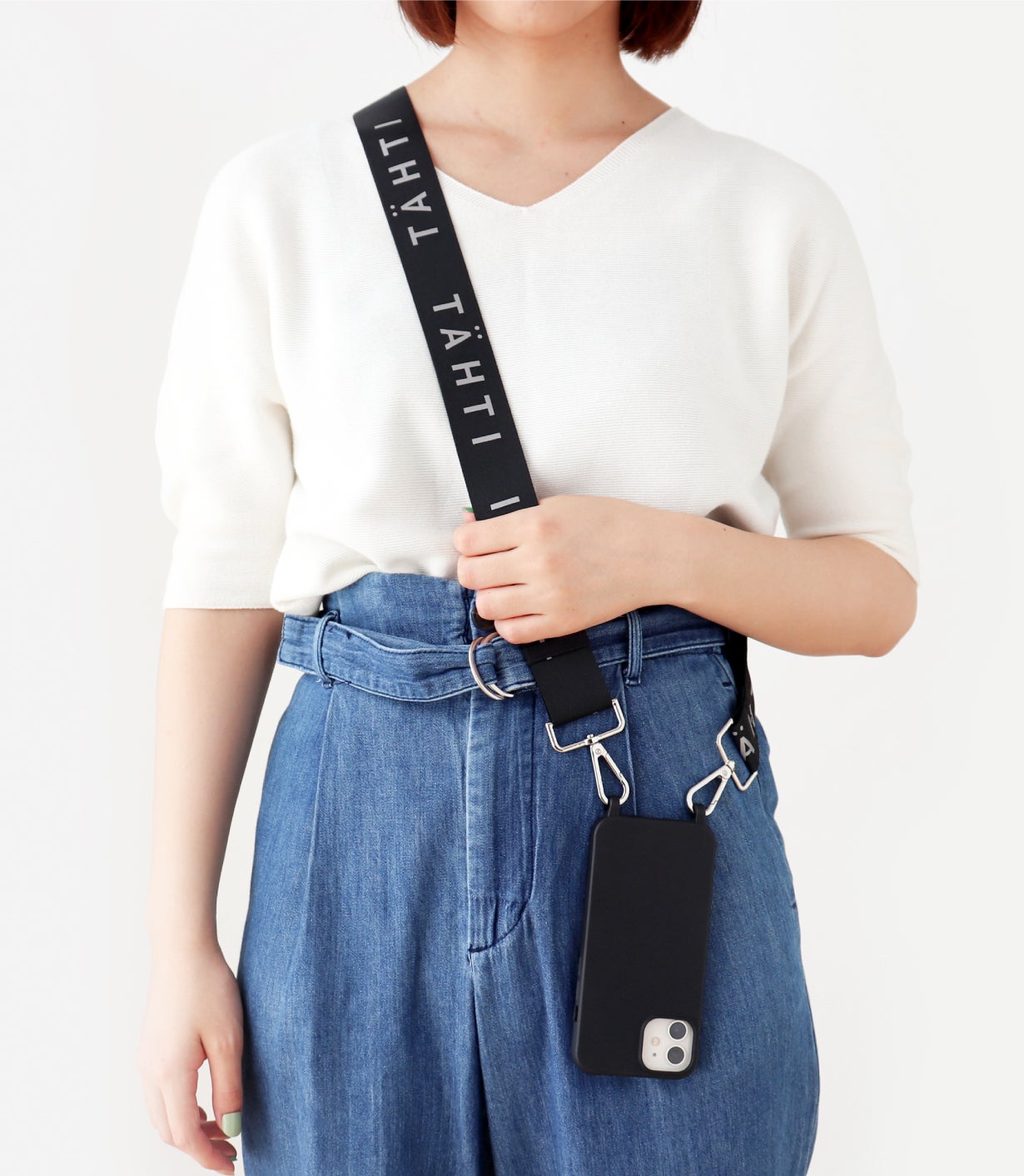 夜道をもっと楽しく安全に】暗闇で光る！ショルダーストラップセット