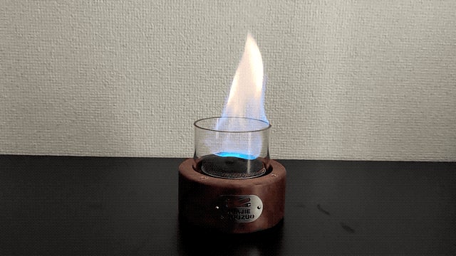 手のひらサイズ】真鍮五徳・チタン合金使用のお部屋のインテリアにも