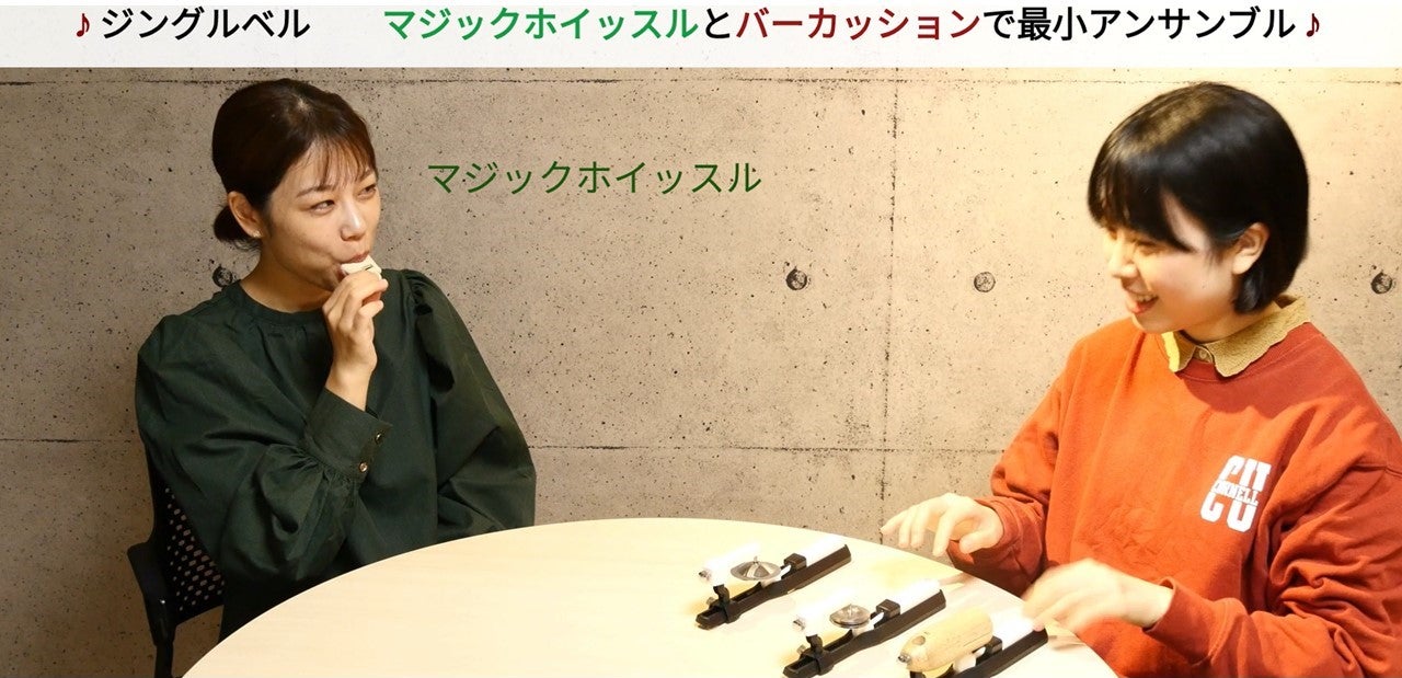 生活に音楽を♪持ち運べる♪口笛のように演奏できて楽しい新楽器