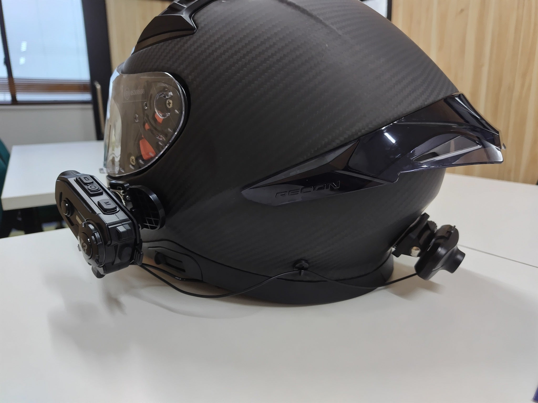 バイク用ドライブレコーダー（前後2カメラ）＆Bluetoothインカム