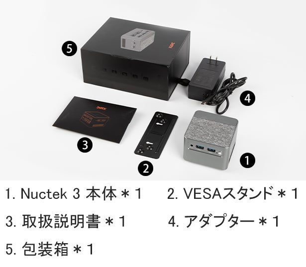 ミニPC 3台セット ミニPC3台でNutanixクラスター(CE2.1)を構築してみたので機器を紹介
