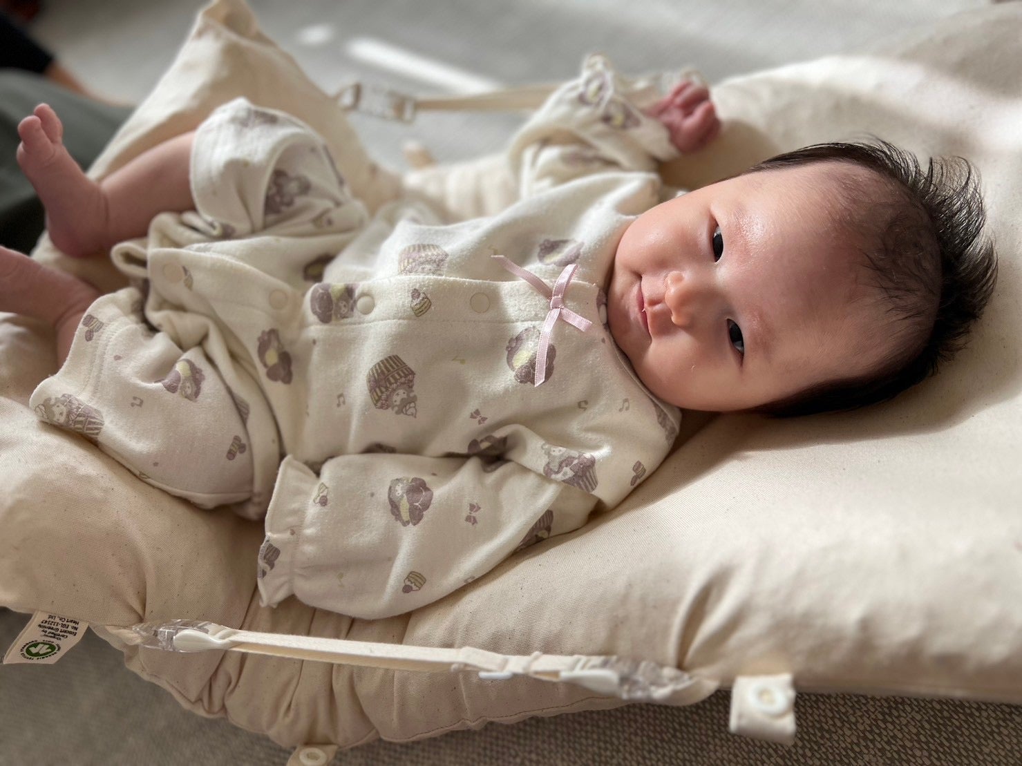 赤ちゃんの睡眠環境に+α】姿勢と呼吸をサポートするベビーマット