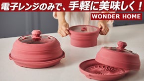 電子レンジを使うだけで料理がこうなるの？！WONDER HOMEレンジクッカー
