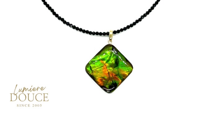 1億年前のシェルが輝き続ける希少ジュエリー。オーロラに輝くオンリー