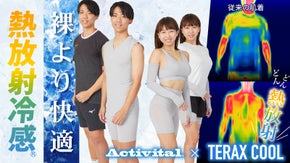 帰ってきた【Activital&times;TERAX COOL】熱対策インナーに新品番登場