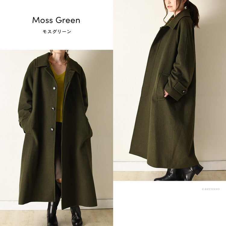 汚れが転がる、染みがつかない魔法のコート。伝統的な尾州織りで紡ぐ