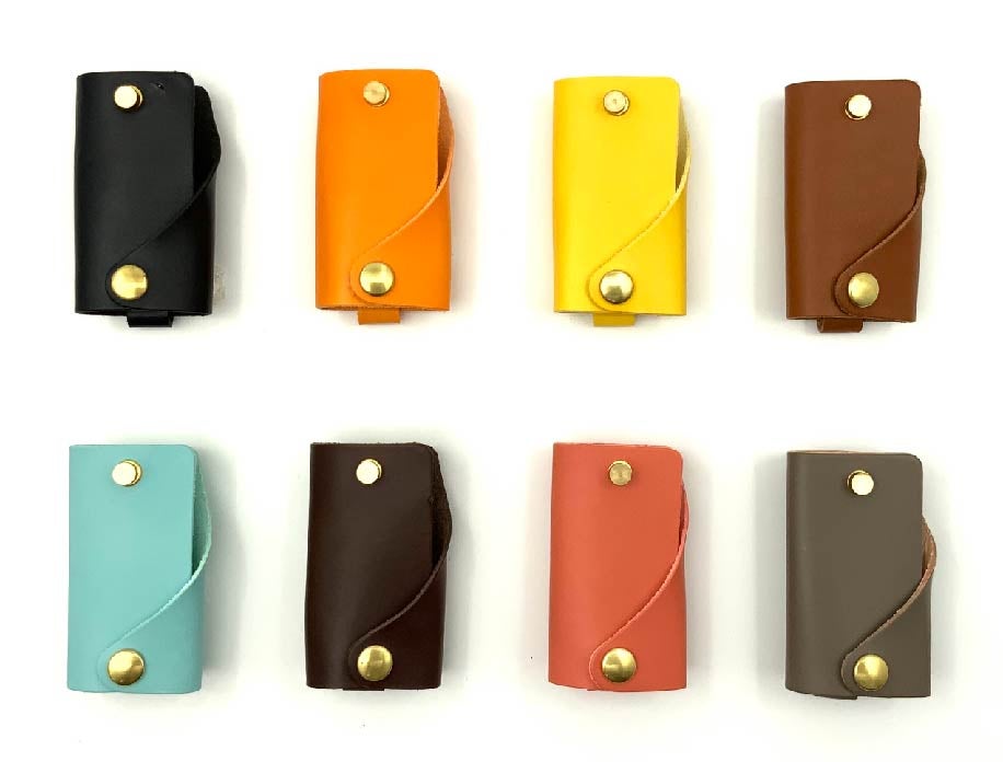 デッドストック革を愛着の湧くモノへ。毎日使える革アイテム8点セット