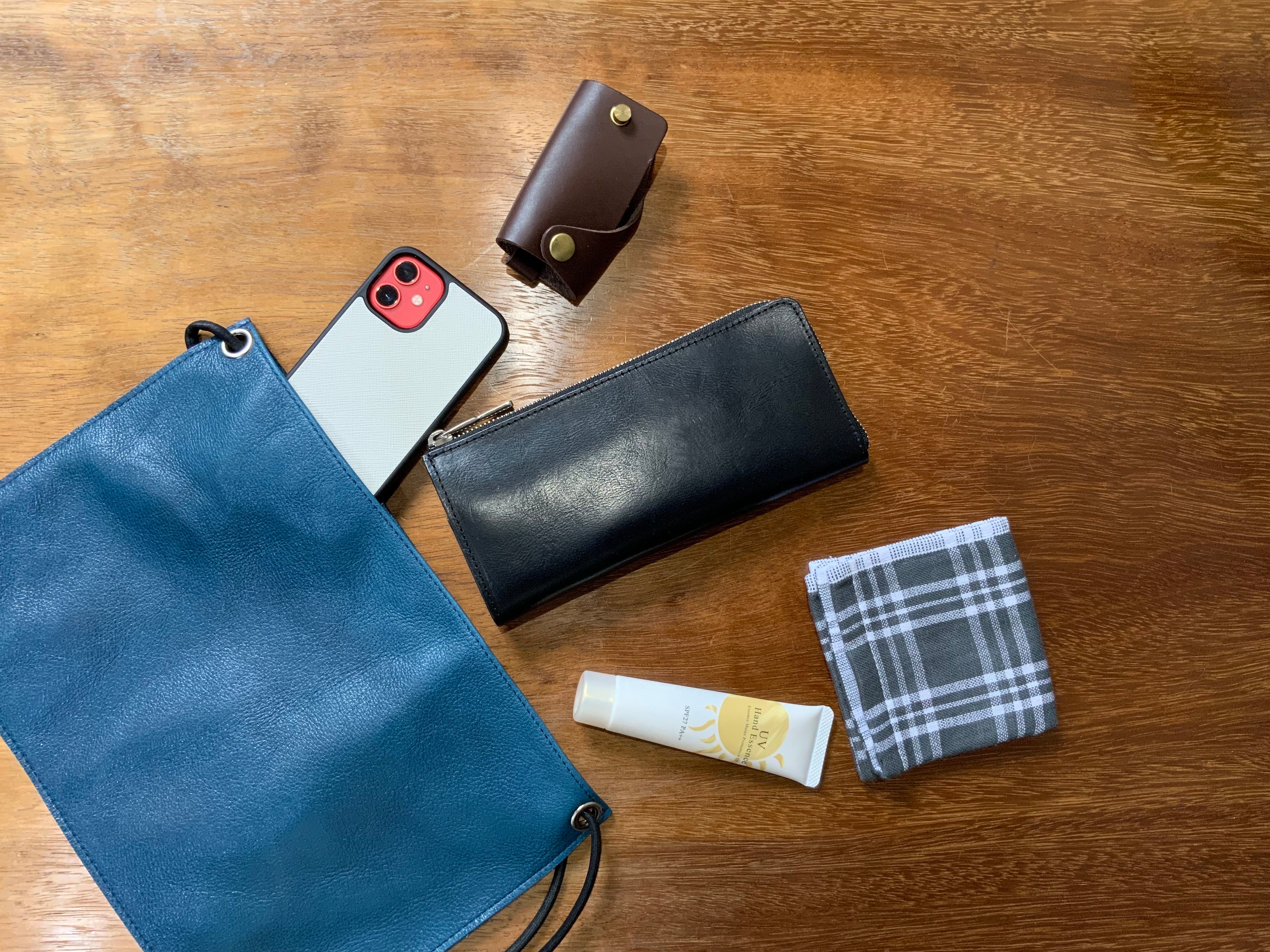 デッドストック革を愛着の湧くモノへ。毎日使える革アイテム8点セット