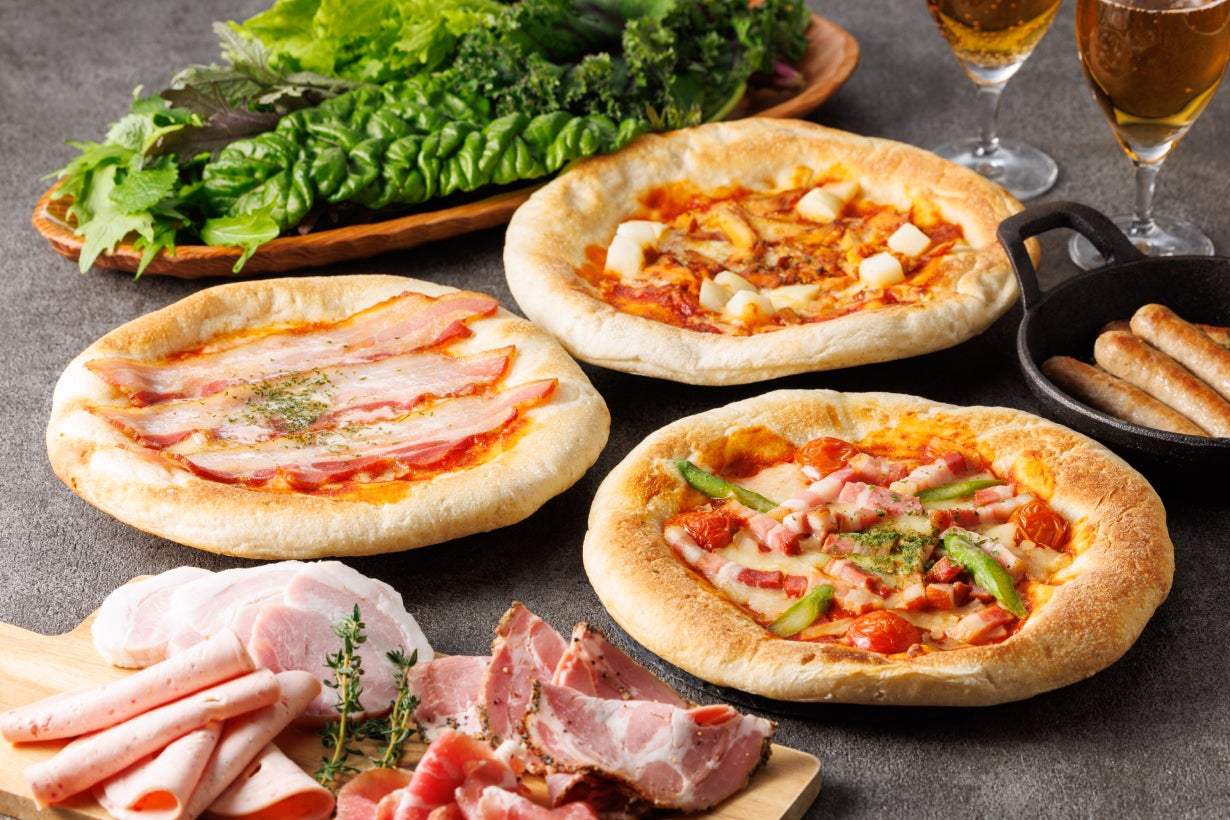 大山ハム 熟成乾塩ベーコンが主役のピザ「DAISEN PIZZA」爆誕