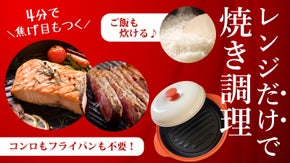 電子レンジでチンするだけ！火を使わずに簡単に「焼き目」がつけられる調理機器